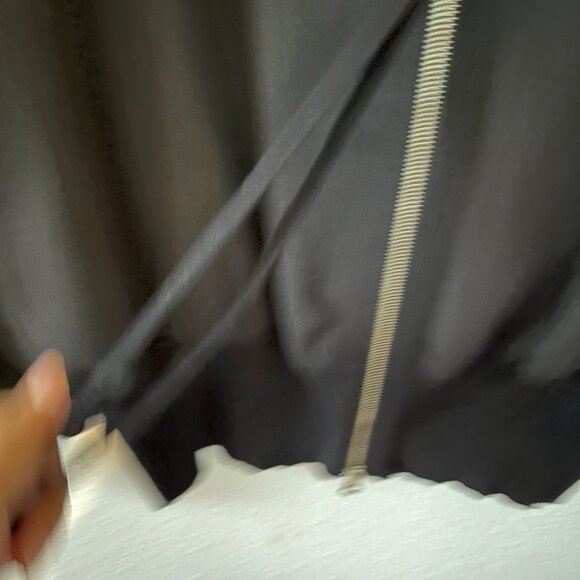 MARELLA Black Zip -up Bomber  Jacket - Picture 4 of 10